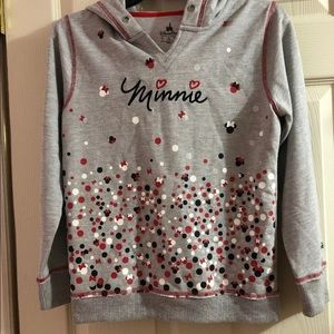 Disney parks Minnie Mouse hoodie sweater L